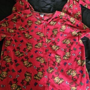 Joe Boxer Footed Pajamas